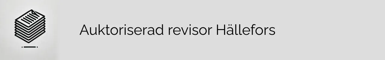 Auktoriserad revisor Hällefors